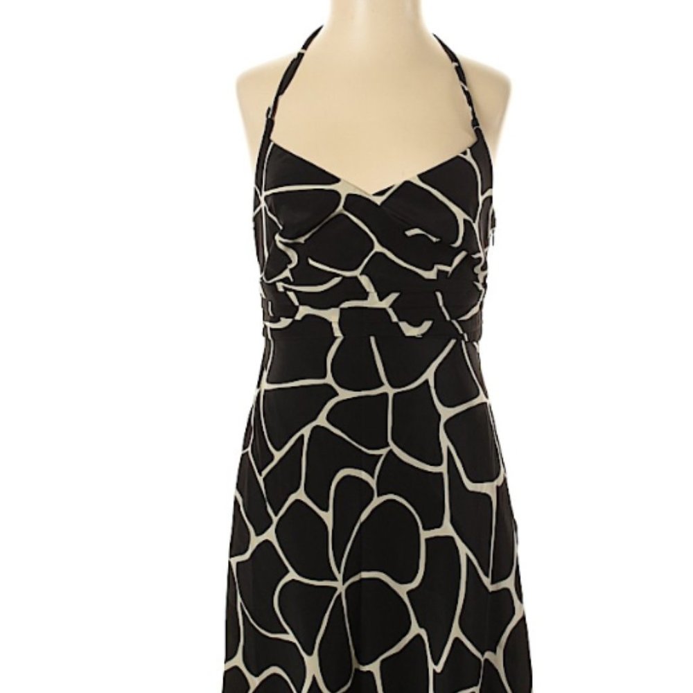 Ann Taylor  Print 100% Silk  Dress size 2